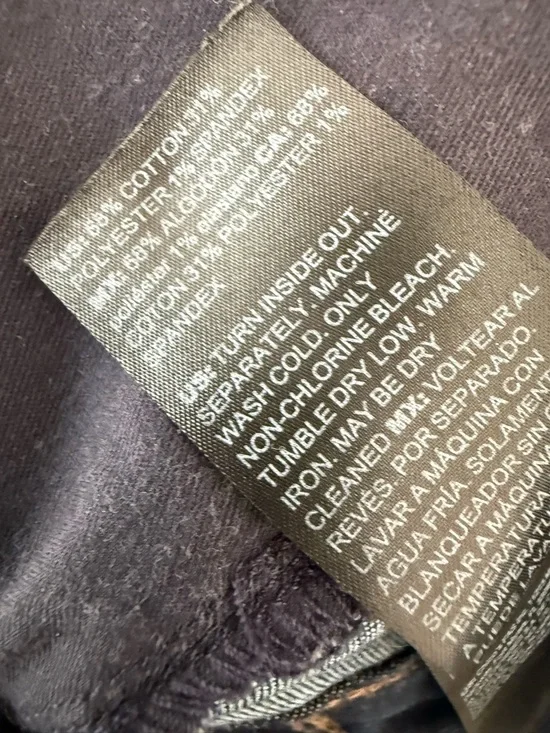 WHBM Women’s High Rise Dark Wash Sculpt Skinny Flare Jeans Size 8 Stretch - Picture 15 of 16